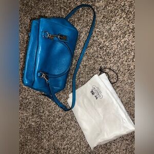 EUC Coach Blue Handbag/Crossbody 
Comes With Dust Bag